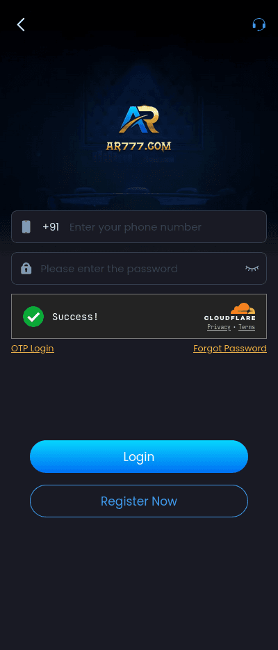AR777-style prediction game with selectable options and timer